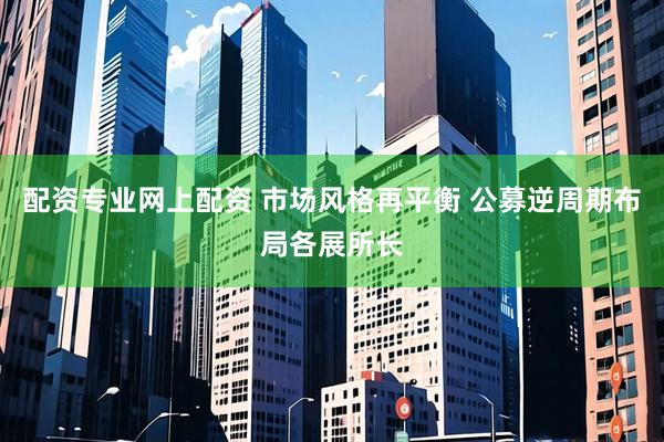 配资专业网上配资 市场风格再平衡 公募逆周期布局各展所长